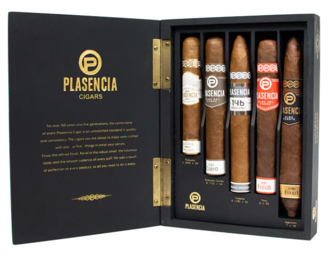 Plasencia Box Set Sampler, 5 cigars