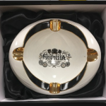 Gurkha Limited Edition White Ceramic Ashtray