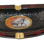 THE GENTLEMEN CLUB COLLECTION Galloping Horse (Azabache) Ashtray