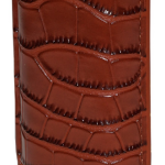 THE GENTLEMEN CLUB COLLECTION Sorrento 2-Cigar Leather Case - Brown