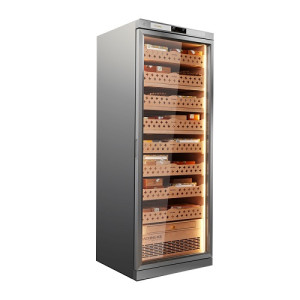 Raching Stainless Steel Series CT48A Humidor