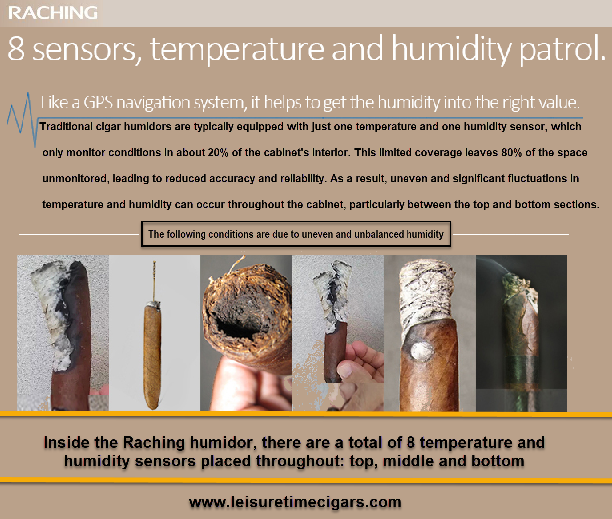 A close-up of a cigar Description automatically generated