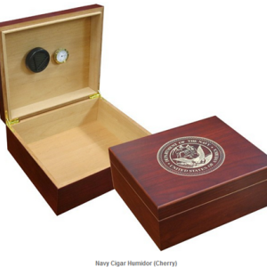 US Navy Cigar Humidor (Cherry)