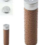 Cigar Tube with Hygrometer Ostrich