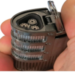 Supernova Triple Flame Lighter - Gun Grey